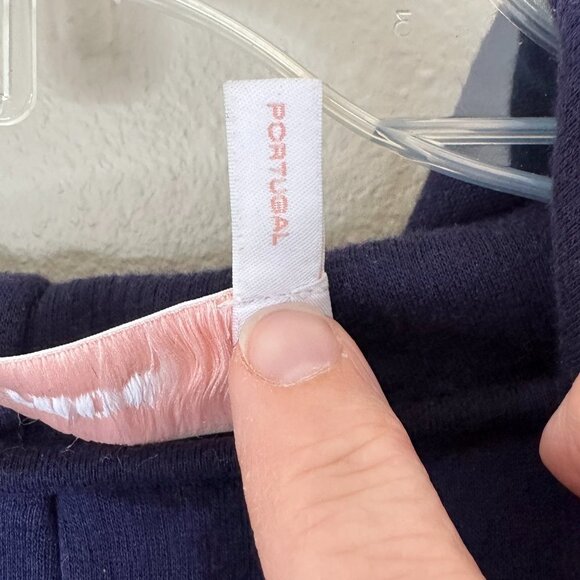 See by Chloe Blue Hooded Poncho, Small - Picture 5 of 13